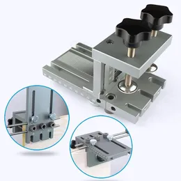 Freeshipping Dowelling Jig Mobilya Hızlı Bağlantı Kamer Bağlantı 3'te 1 Ağaç İşleme Matkap Kılavuzu Kiti Bulucu 1 Set LTMOF