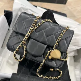 Sacchetti di imbracatura designer woc 23c borse da donna sacca per spalla di lusso sac di luxe borse borse borse caviar cuoio portafoglio di lembo classico sul portafoglio su tavolo da traversa