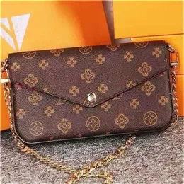 Designer Bag 3pcs set Women Bags Handbag Crossbody Leather Purse Fashion Shoulder Lady the Tote Bag Wallet With Box M61276