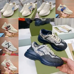 Lüks marka ryton spor ayakkabılar tasarımcı ayakkabıları çok renkli spor ayakkabılar bej erkek eğitmenler vintage chaussures rahat deri ayakkabı spor ayakkabı ayakkabı ayakkabı