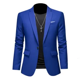 Men's Suits Blazers 15-color boutique fashion suit 6XL men's slim groom wedding suit jacket business office suit casual solid color suit jacket 231114