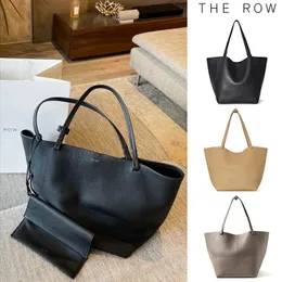 The Row the Row Luxury Designer Armpit Underarm Bag Womens Mens Cross Body Body Bocked Leature Leather Leather Vintage Clutch Bags Black Shopper Large Conder Counter Counter