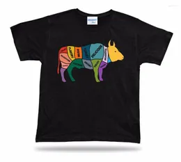 Мужские футболки высококачественные мужчины лето 2023 г. моя футболка Аутентичные аксессуары для коров Фермер Мясник