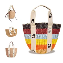 Kadın Tote Çanta Straw Beach Bag Rafia Woody Sepet Omuz Çantası Adam Kova Klasik Crossbody Lüks Büyük Tasarımcı Çanta Hafta Sonu Seyahat Debriyaj Çantaları