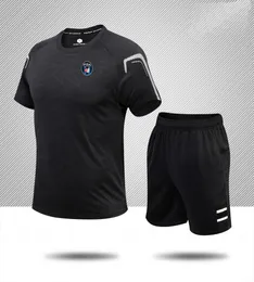 A.C. Pisa 1909 Tute da uomo abbigliamento estivo maniche corte abbigliamento sportivo per il tempo libero jogging camicia in puro cotone traspirante