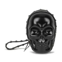 2023 Rivet New Skull Shape Personalized Halloween Dress up Cosplay Funny Dark Handbag 231114