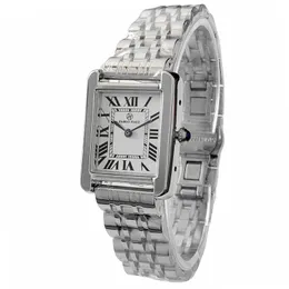 Kvinnors klockor Pablo Raez Style Top Quality Watch Women Luxury Brand Lady Silver Square Wristwatch Roman Analog Quartz Unik kvinnlig klocka 231113