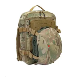 Utomhuspåsar 1000D Nylon Taktisk ryggsäck Molle Plate Bag Militär Lätt Vikt Vandring Rucksäck Förenlig med Tactical Vest 231113