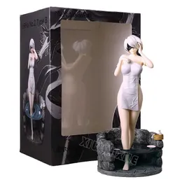 Action Toy Figures 22cm NieR Automata 2b Sexy Hentaii Anime Figure 2b YoRHa No.2 Type B Action Figure YoRHa No.2 Type B Figurine Adult Doll Toys AA230413