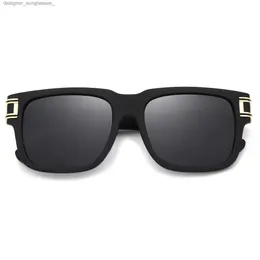 Sonnenbrille JIM HALO Polarisierte Sonnenbrille für Männer und Frauen, klassische quadratische Retro-Sonnenbrille zum Fahren, Angeln, UV400-Schutz, L231114