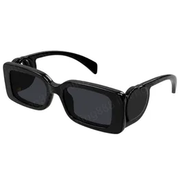 2023 Top Luxe vierkante rechthoekige zonnebrillen Designer Dameshoens Goggle Senior brillen voor vrouwen Cyclone Sport Masker Leukglazen frame Vintage Metal Sun Glazen