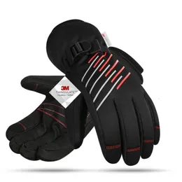 Ski Gloves MOREOK Waterproof Ski Gloves Thinsulate Thermal Glove Touchscreen Winter Cycling Gloves Warm Motorcycle Gloves Men Women 231114