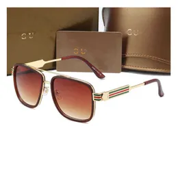 Designer-Sonnenbrille GU Branded Channel Sun Glass Damen Herren Klassische Retro-Piloten-Sonnenbrille UV-beständige Mode-Baseball-Sportbrille