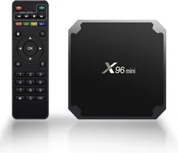 Android TV Kutusu X96Mini Boitier TV Kutusu Boitier IPTV S905W 2GB 16GB Akıllı TV Kutusu Dört Çekirdek 2.4G WiFi 4K Set Üst Kutusu