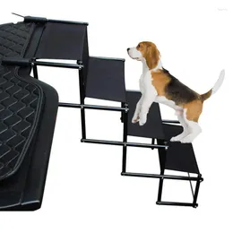 Dog Apparel Pet Car Steps Extra Wide Portable Ladder Ramp Large Stairs For High Beds Trucks Cars And SUVs Step Can