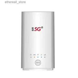 Routery 5G China Unicom VN007+ CPE 4G LTE Wireless Router Modem 2,3 Gbps Karta SIM WiFi NSA/SA NR N1/N3/N8/N21/N21/N77/N78/N79 Q231114