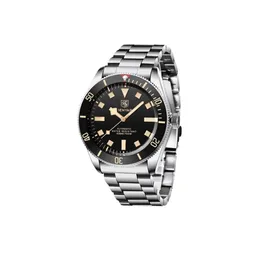 Luxury mens Wristwatches watches for Quartz Qwarts sport waterproof wrist watch Black Bay Retro Mechanical3576