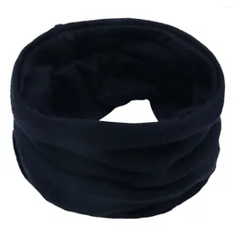 Scarves Winter Warm Scarf Thicken Windproof Women&Men Casual Solid Soft Neck Collar Fashion Warmer Circle Elastic Thermal Scarfs