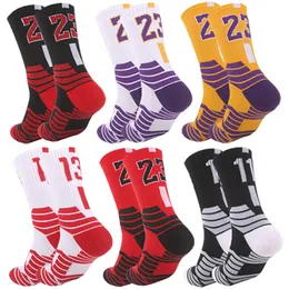 Sportsocken Profi Basketball Sport Für Kinder Herren Outdoor Radfahren Klettern Laufen Schnell trocknend Atmungsaktiv Erwachsene Rutschfest 23 24 230413