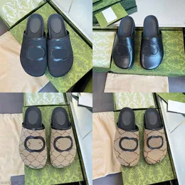 Designer masculino feminino confortável coito sandálias masculinas homens de pele de pele plana Mula de chinelos de moda de moda slides tamanho 35-45 bom