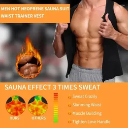 Men's Body Shapers Shapewear Burn Seamless Vest Fitness Double Corset Sweat Men Shaper Top Abdomen Slimming Correct Belt Posture Trainer