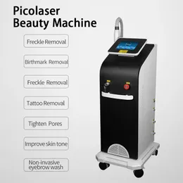 Picosecond 1064 755 532 1320nm Nd Yag Laser Tattoo Removal Eyebrow Washing Machine Skin Whitening Beauty Salon