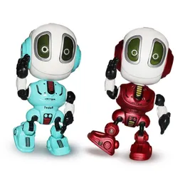 Freeshipping Talking Robots Mini Robot Travel Toy with Posable Body Smart Educational Stem Toys Voice Changer and Robotics for Kids Mhfpw