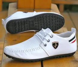 Tasarımcı Ayakkabı Erkekler Sıradan Ayakkabı Nefes Alabilir Pu Deri İş Ayakkabıları Adam Spor ayakkabıları İngiliz İş Düzeyli Sapato Sosyal Maskülino