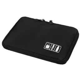 Storage Bags Organizer System Kit Case Bag Digital Devices USB Data Cable Earphone Wire Pen Travel Insert 5076