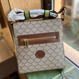 Borsa tote da uomo Borse firmate di lusso Valigetta classica Ophidia Borsa in tela di moda Marsupio con patta Borsa da donna Borsa nera Marsupio borsa casual per lo shopping all'aperto