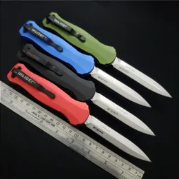 Ножи 3300BK Infidel AUTO Knife Double Benchmade Black 3300 Автоматическая охота с алюминиевыми ручками Outdoor Camp D2 Tactical Edge 395 "B Fgus