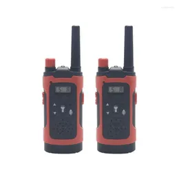 Walkie Talkie Wireless Toys For Children Electronic Portable Long Distance Reception Kid's Gift Talkies With LCD Display