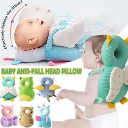 枕12スタイル素敵な生まれた赤ちゃんヘッドバック保護幼児の翼ドロップ抵抗パッドガーディアンおもちゃ