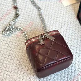 Designer crossbody väskor kvinnor axel handväskor designer lyx mini bärbar låda kosmetisk läppstift väska damer mode purses mini fåfänga med kedjepåse