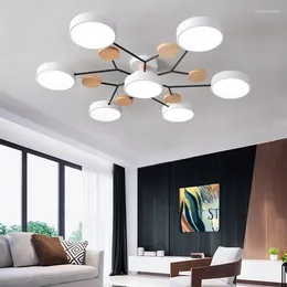 Ceiling Lights Indoor Room Decor LED Nordic Bed Lamps Close To Modern Living Light Fixture 220v