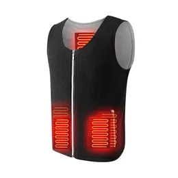 Gilet da uomo 5 Ares Gilet riscaldante elettrico intelligente per uomo Donna Gilet riscaldante con ricarica USB Campeggio Viaggiare all'aperto Abbigliamento invernale per il corpo 231114