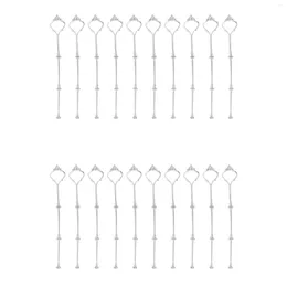 Baking Tools (5 In A Dozen)20 X Sets 2 Or 3 Tier Cake Plate Stand Fittings Silver Stands