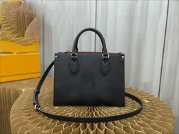 5a novo verão de luxo onthego bolsa de ombro designer de couro de alta qualidade lazer sacola de compras bolsa feminina crossbody moda grande carteira