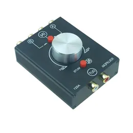 Freeshipping AS21 2 (1) in 1(2) Out RCA cable switcher Switch Stereo Audio Signal Source HiFi Input Selector Splitter Box Raacj