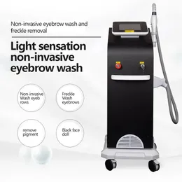 Multifunctional 4 Probes Picolaser Painless Tattoo Washing Eyebrow Eyeline Lipline Removal Anti-pigmentation Freckle Acne Treatment Machine with Q Switch