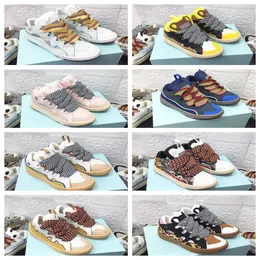 luxury casual shoes Famous designer shoes 100% leather high-quality shoe for snow couple's ink splashed hand painted bread shoes sports shoes German training shoes