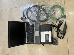 MB Star C5 Multiplexer SD Connect C5 HHT-WIN SSD i Laptop D630 för Benz Diagnostic Tool