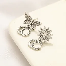 Designer Diamond Stud 2023 New Style Butterfly Earring Spring Party Family Gifts Earrings Premium Women Jewelry Wholesale ZG1853