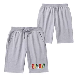 Krótkie szorty DSQ2 z dzianinami bawełniane spodnie sportowe wszechstronne spodnie sportowe dla mężczyzn i damskich capris