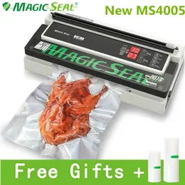 Andra köksverktyg Magic Seal MS4005 Commercial Vacuum Sealer Machine Automatisk matförpackning som är gemensam för alla väskor 231113