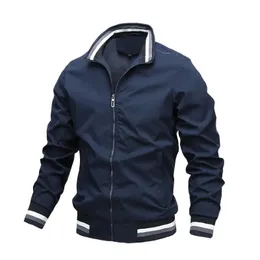 Herrenjacken Frühling Bomberjacke Bump Color Mantel Lässige Gruppe Wasserdichte Sonnencreme Sport M4XL 231113