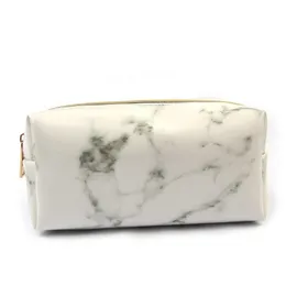 Coloffice Pu Leather Marble Pencil Case بسيطة طلاب كبير طلاب حقيبة تخزين القرطاسية مستلزمات Schooloffice