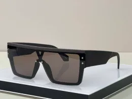 A114 para hombres Gafas de sol esigner Gafas de sol para mujer Estilo Anti-ultravioleta Escudo retro Placa de lente Cuadrado de una sola pieza Marco mate completo Anteojos de moda