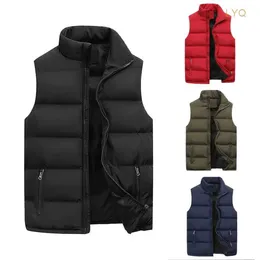 Vestes pour femmes Veste pour hommes Veste d'hiver pour hommes Vestes sans manches chaudes pour hommes Mode décontractée Confort sans manches Veste épaissie