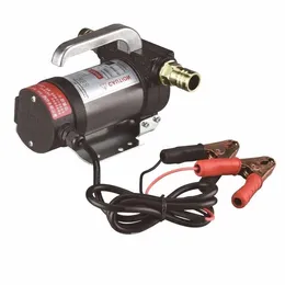 Bomba de óleo dc 12v/24v 200w 50l/min transmissão automática elétrica de alta velocidade transferência de combustível diesel sucção de óleo mcaji